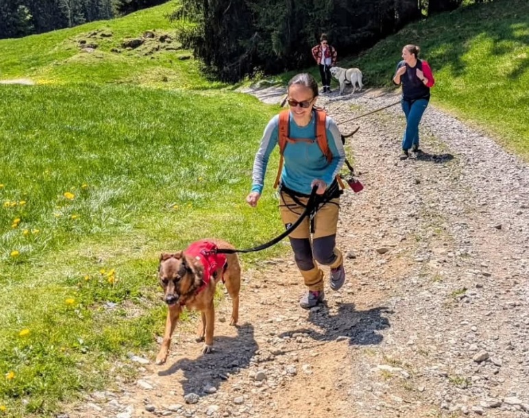 Kuscheln mit Hund